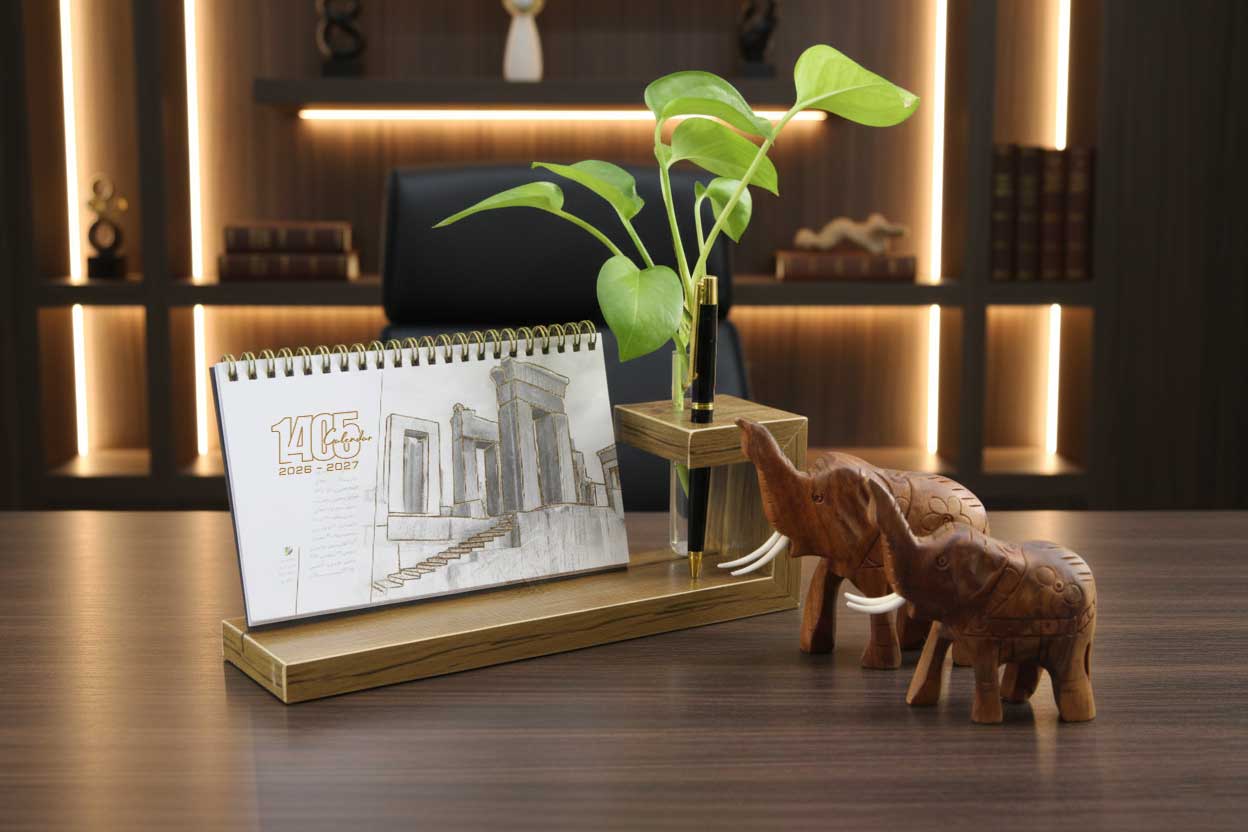 چاپ تقویم رومیزی اختصاصی