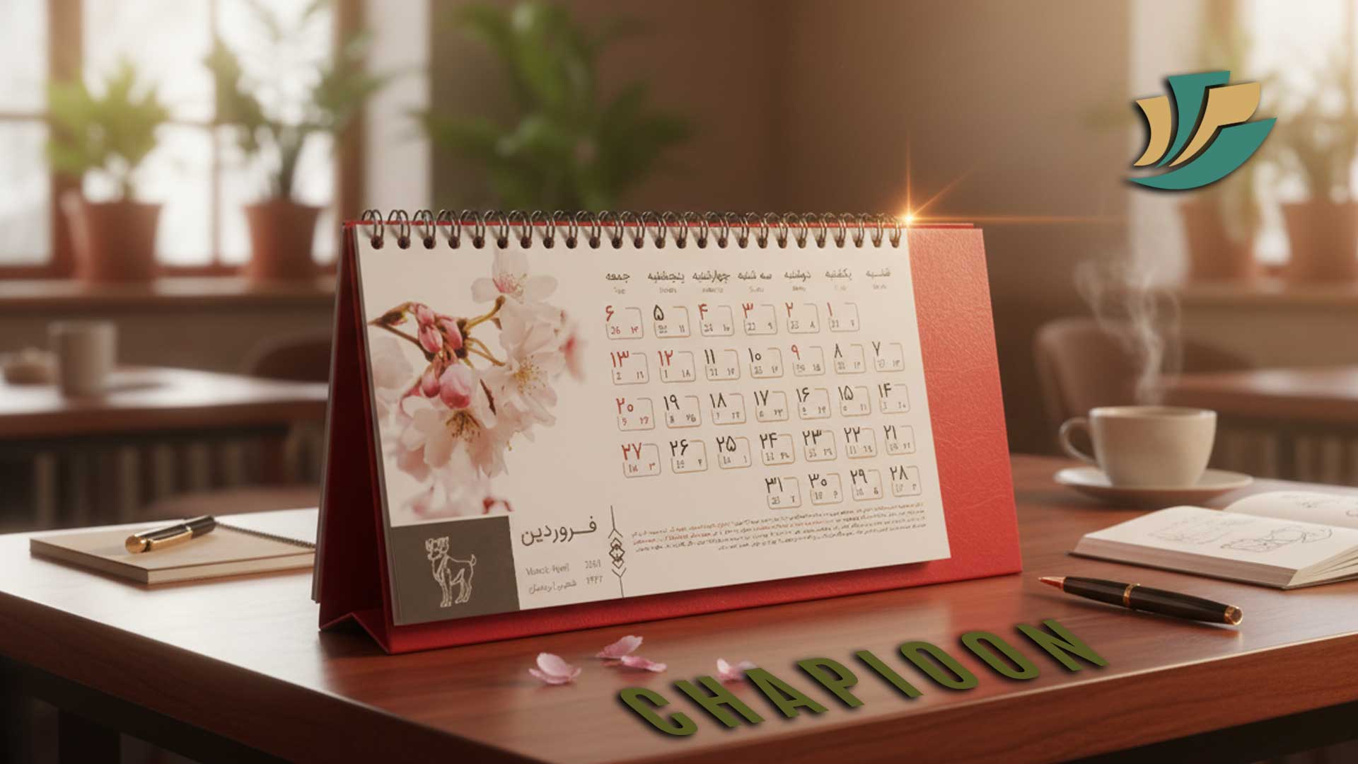 ۸ ایده خلاقانه برای شخصی‌سازی تقویم رومیزی تبلیغاتی در سال ۱۴۰۵